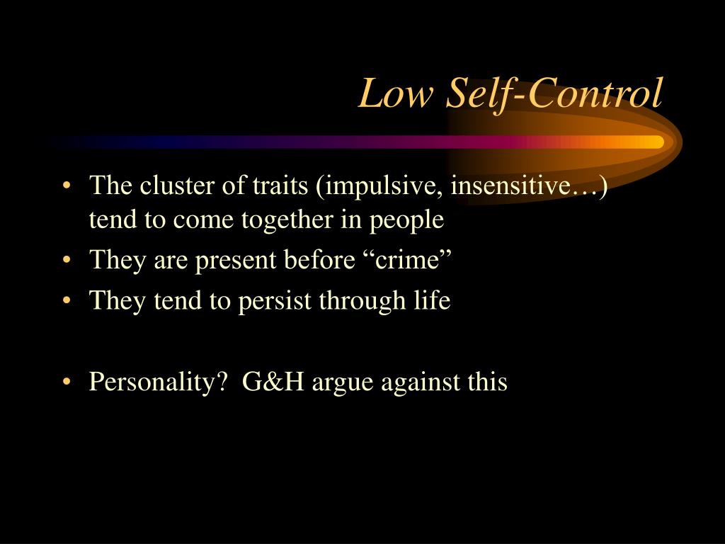 general theory of crime general theory of crime