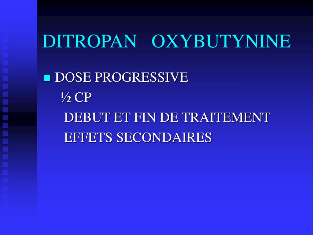 Ditropan Oxybutynine 5mg
