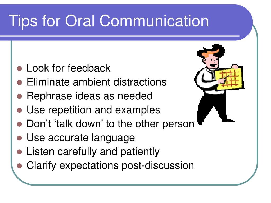 Oral Communication Tips 40