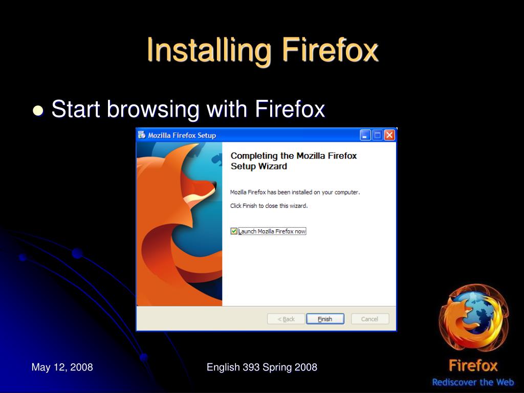 how to install mozilla firefox on windows xp