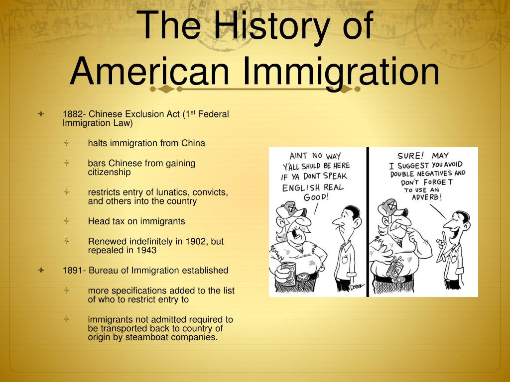popular reasons for the historic american immigration Destination america appears at a significant time in the history of american immigration more so than at any period in the last 100 years, the united states in the first decade of the 21st century is a nation of immigrants. popular reasons for the historic american immigration Destination america appears at a significant time in the history of american immigration more so than at any period in the last 100 years, the united states in the first decade of the 21st century is a nation of immigrants.