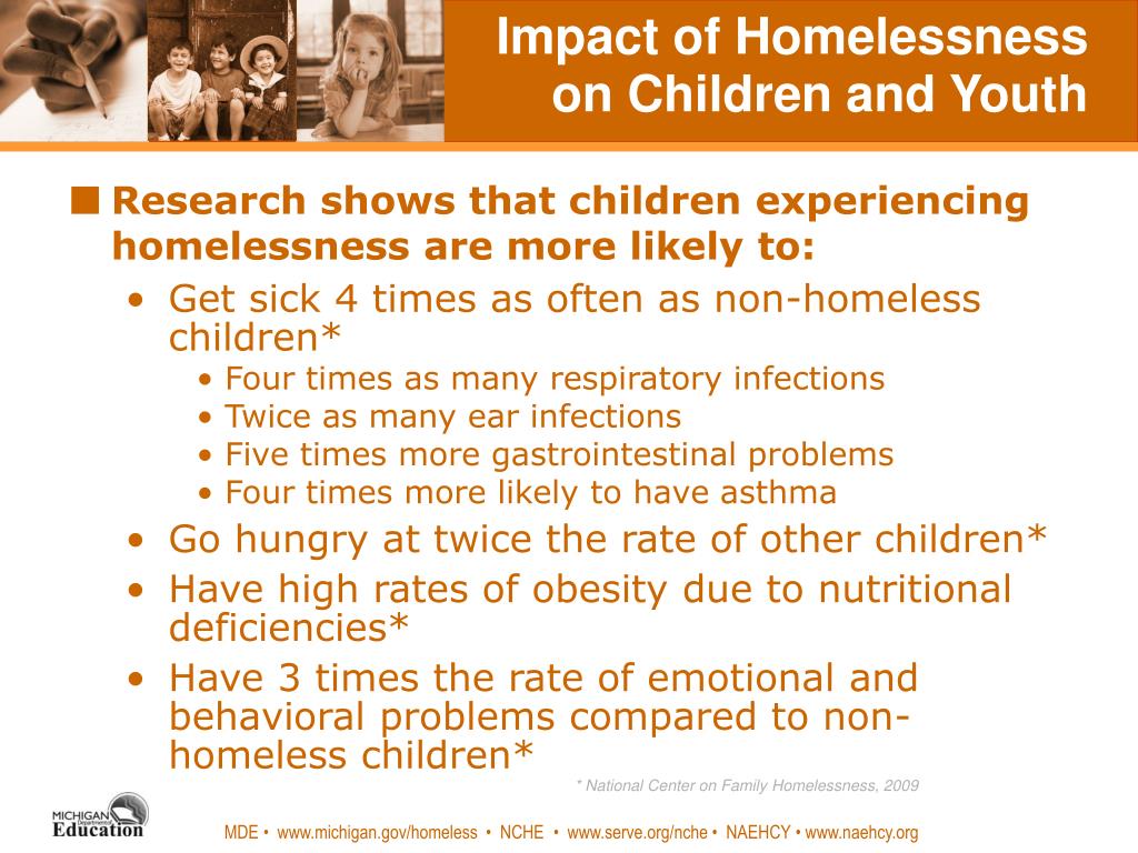 The impact of homelessness on child development