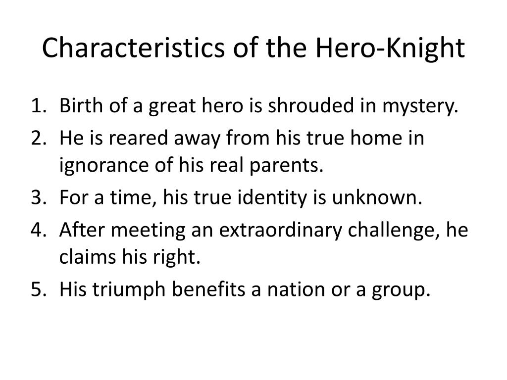 the characteristics of a hero Characteristics epics have seven main characteristics: the hero is outstanding they might be important, and historically or legendarily significant the setting is large. the characteristics of a hero Characteristics epics have seven main characteristics: the hero is outstanding they might be important, and historically or legendarily significant the setting is large.