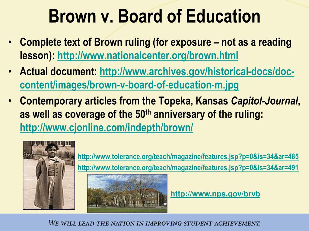 effects of brown v board of education