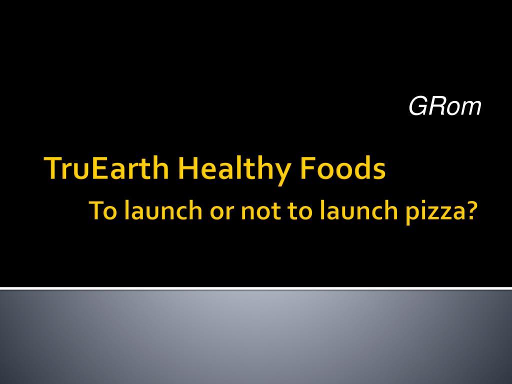 truearth pizza Truearth 1 sunil question 2: how would you compare pizza opportunity to that of pasta 8 pros • 33% people interest in whole grain pizza crust. truearth pizza Truearth 1 sunil question 2: how would you compare pizza opportunity to that of pasta 8 pros • 33% people interest in whole grain pizza crust.