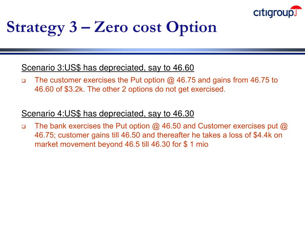 zero cost fx option strategies