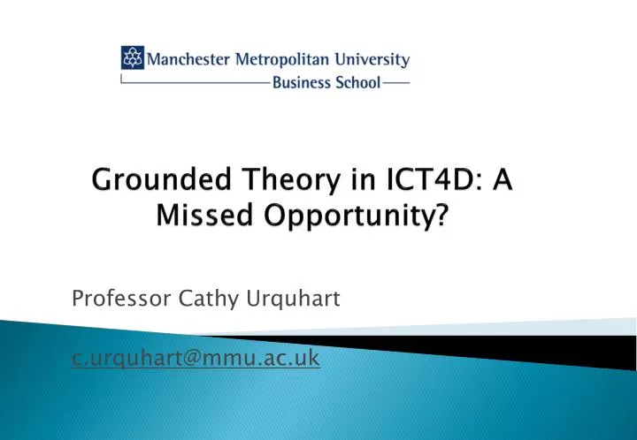 Grounded theory essay