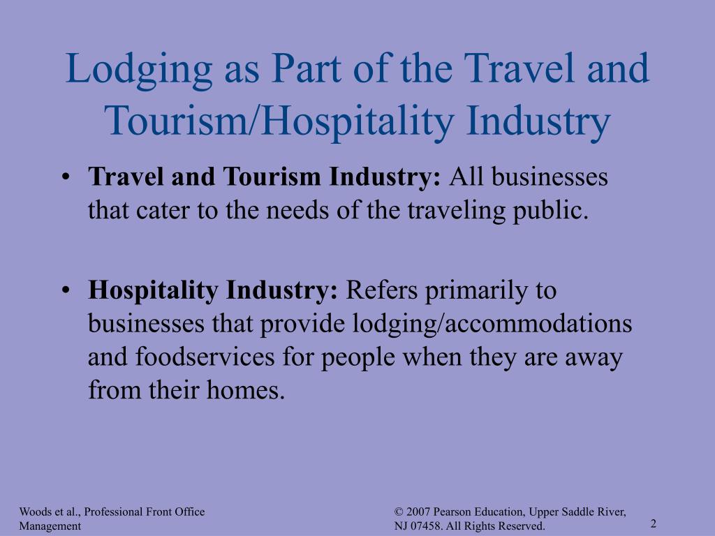 PPT Overview Of The Lodging Industry PowerPoint Presentation ID 749261