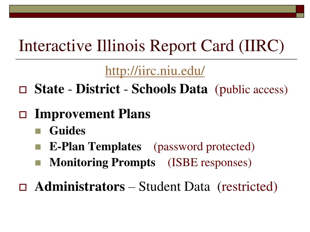 2017 illinois school report cards