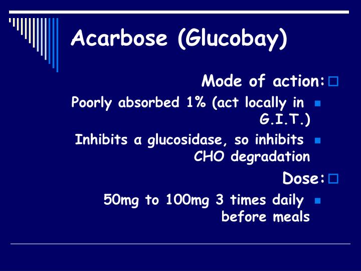 Glucobay 25 mg ferrous sulfate