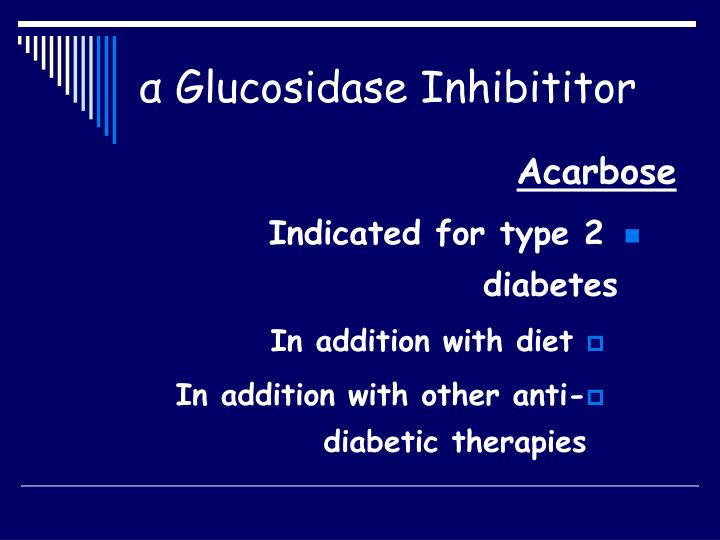 Acarbose Precose Contraindications