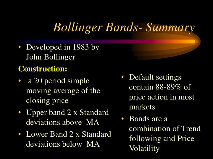 Bollinger bands ppt