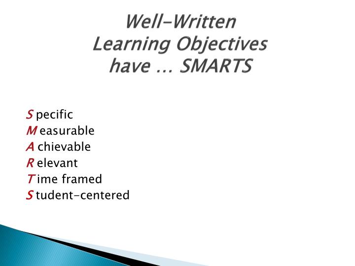 well written resume objectives
