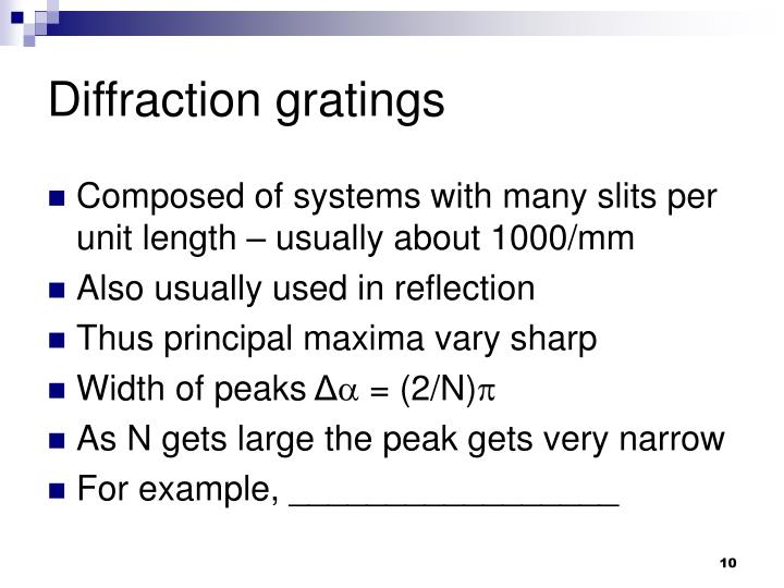 fraunhofer diffraction grating fraunhofer diffraction grating