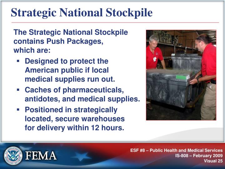 strategic national stockpile