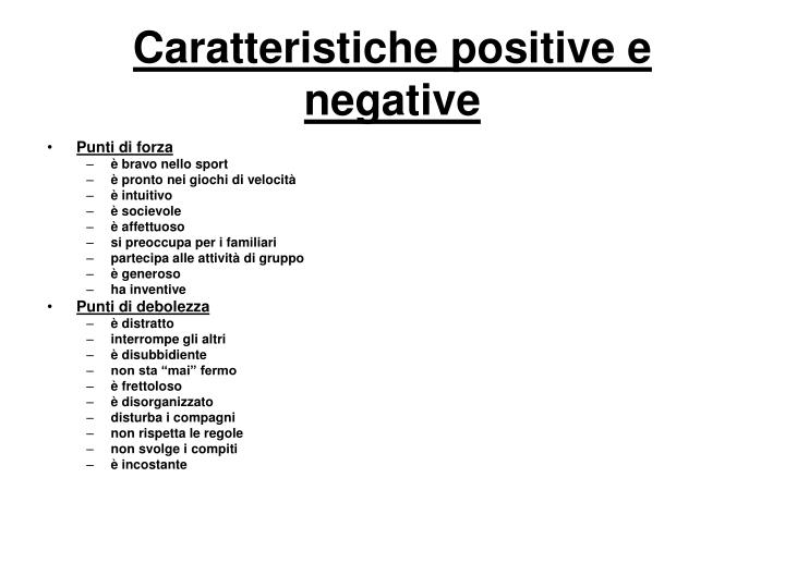 Caratteristiche Positive Di Una Persona PPT - GESTIONE DEI COMPORTAMENTIPROBLEMA: L’ANALISI FUNZIONALE DEL