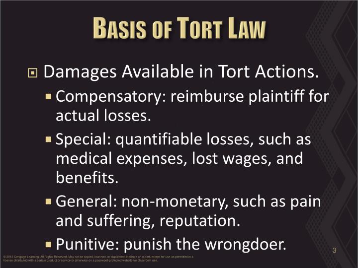 medical law ethics six intentional torts and examples A tort is some kind of wrongful act that causes harm to someone else this definition covers a wide range of actions, and the legal field of torts is split up into . medical law ethics six intentional torts and examples A tort is some kind of wrongful act that causes harm to someone else this definition covers a wide range of actions, and the legal field of torts is split up into .
