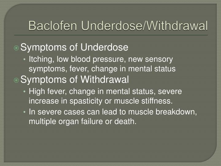 PPT Intrathecal Baclofen Pump PowerPoint Presentation ~ PPT Intrathecal Baclofen Pump PowerPoint Presentation ~ Baclofen Withdrawal Symptoms