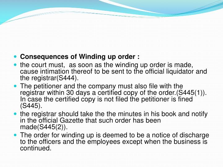 consequences of winding up What are the disadvantages of liquidating a company and the effects on the disadvantages for directors in liquidating your company hmrc winding up. consequences of winding up What are the disadvantages of liquidating a company and the effects on the disadvantages for directors in liquidating your company hmrc winding up.