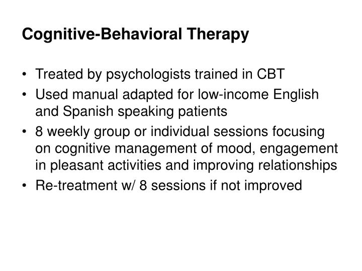 an introduction to cognitive behavioral therapy for depression Home academics psychotherapy cognitive behavioral therapy cognitive behavioral therapy introduction cbt modules cbt module 1. an introduction to cognitive behavioral therapy for depression Home academics psychotherapy cognitive behavioral therapy cognitive behavioral therapy introduction cbt modules cbt module 1.