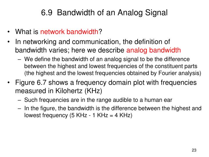 bandwidth meaning