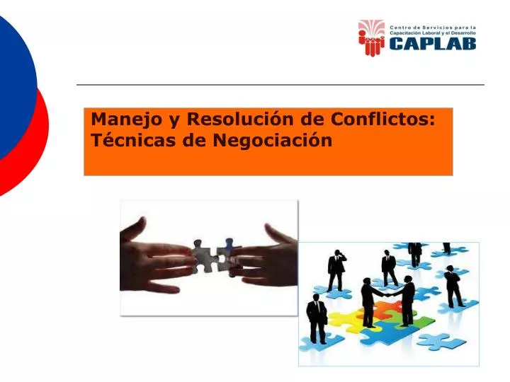 Ppt Manejo Y Resoluci N De Conflictos T Cnicas De Negociaci N