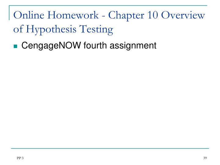 Cengage Homework