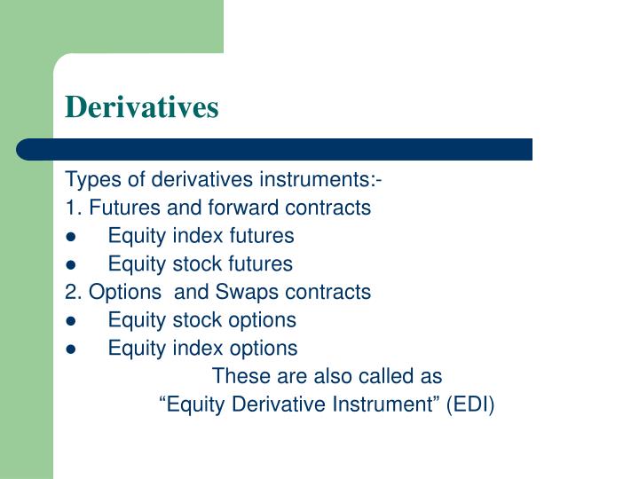 Stock index futures and options ppt