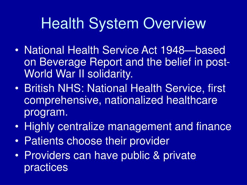 Local Health System Integration Act