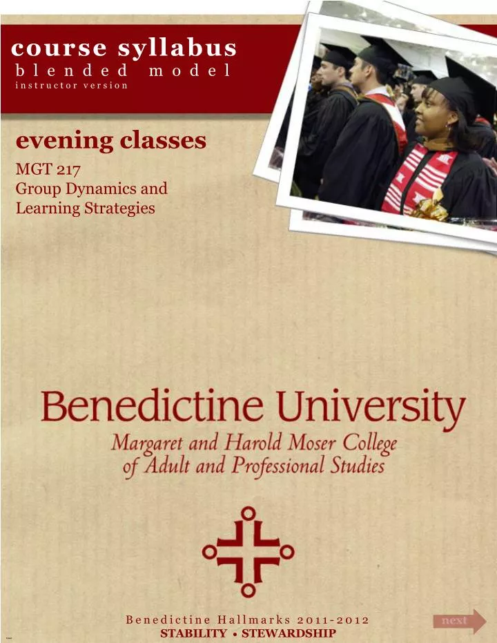 Doctoral dissertation course syllabus