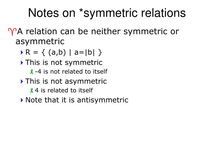 what is antisymmetric relation in discrete mathematics