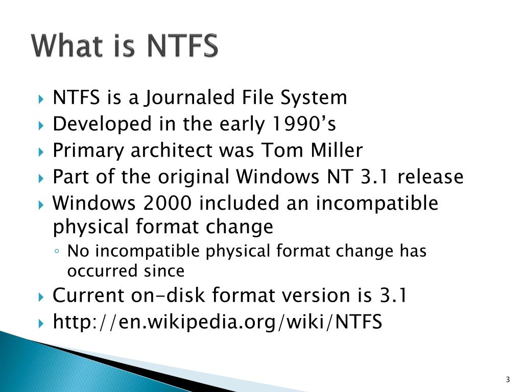 What is ntfs mywebropotq