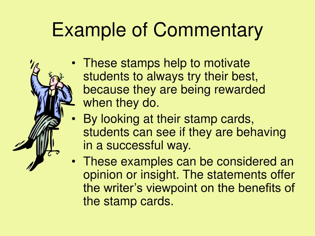 Commentary Meaning commentary-meaning