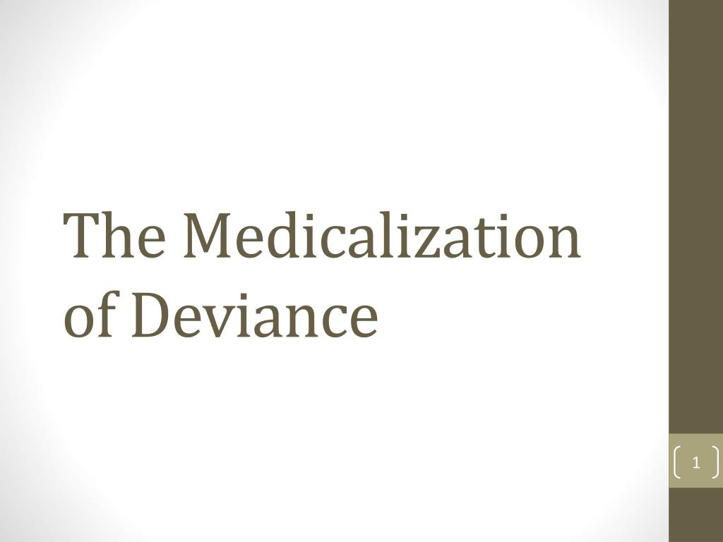 medicalization of deviance