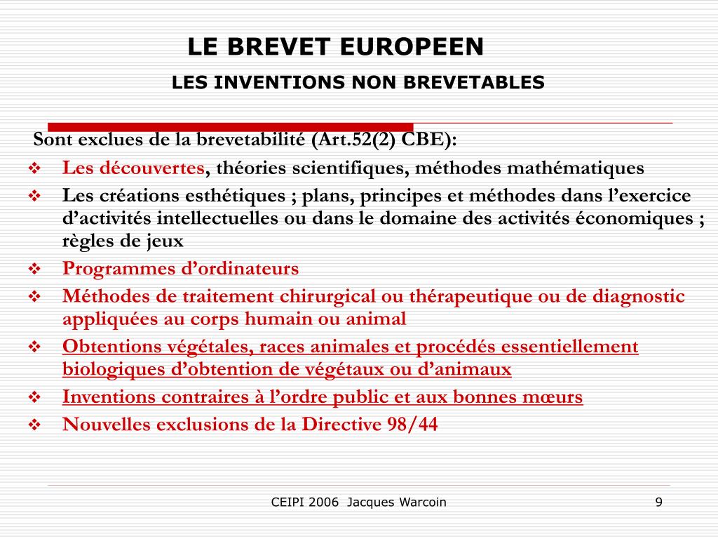 PPT  PROPRIETE INDUSTRIELLE ET BIOTECHNOLOGIE * du laboratoire au