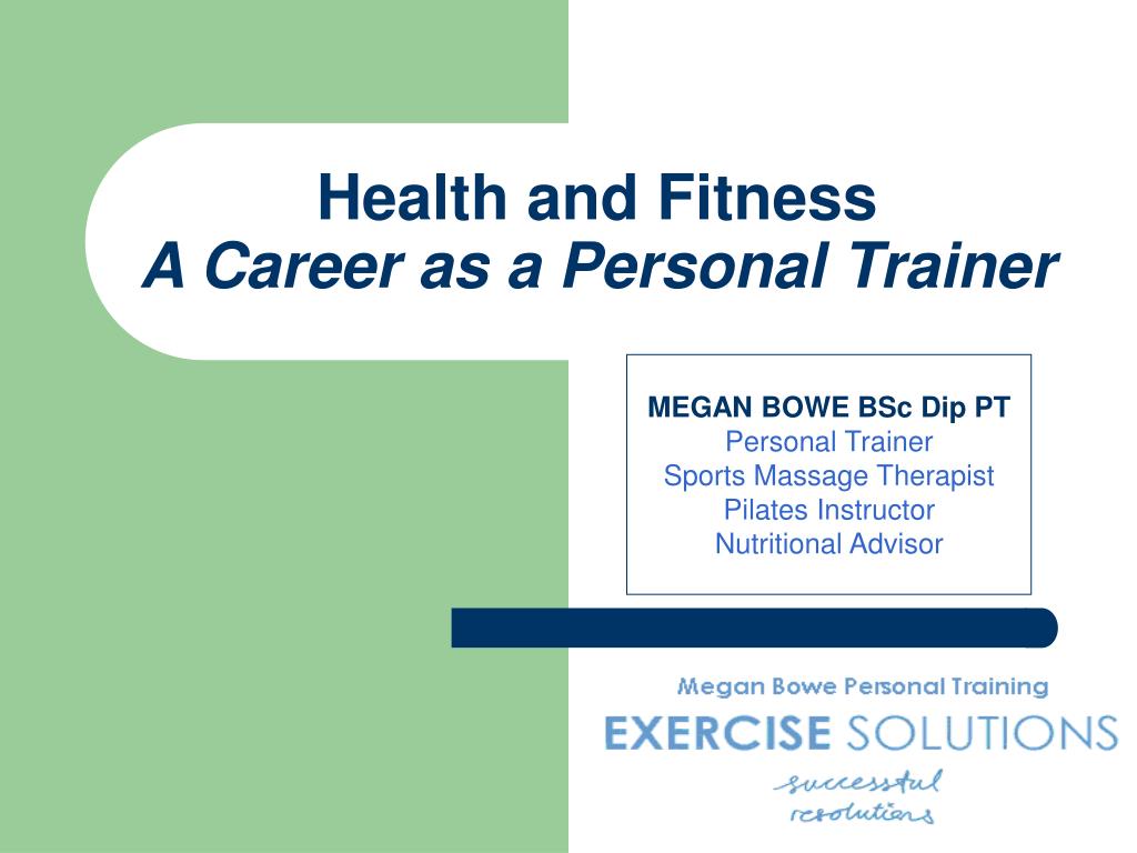 health and fitness career assignment