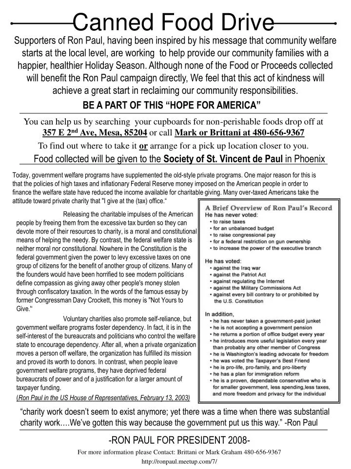 canned food drive essay canned food drive essay
