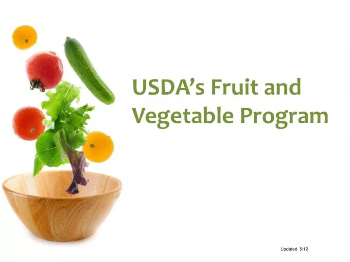 usda s fruit and vegetable program n.