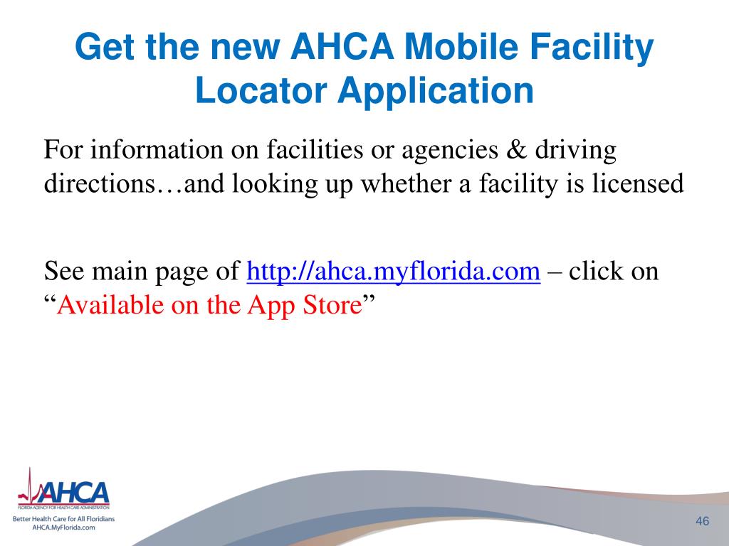 ahca health care licensing application ahca health care licensing application