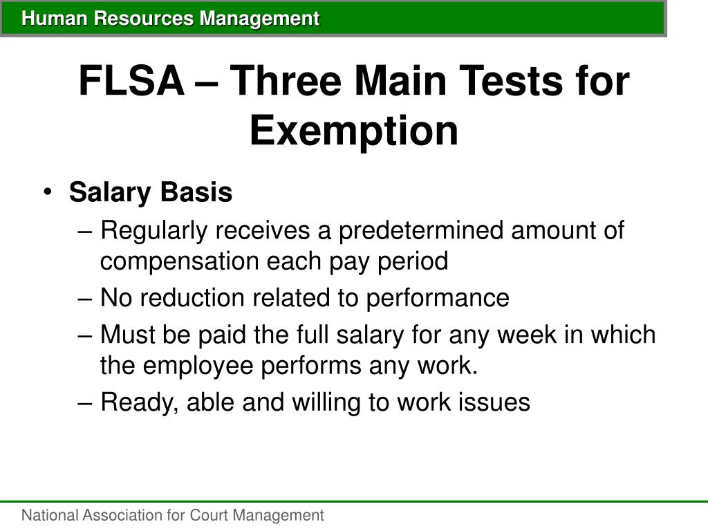 PPT Human Resource Management Fundamentals and Foundations for Court