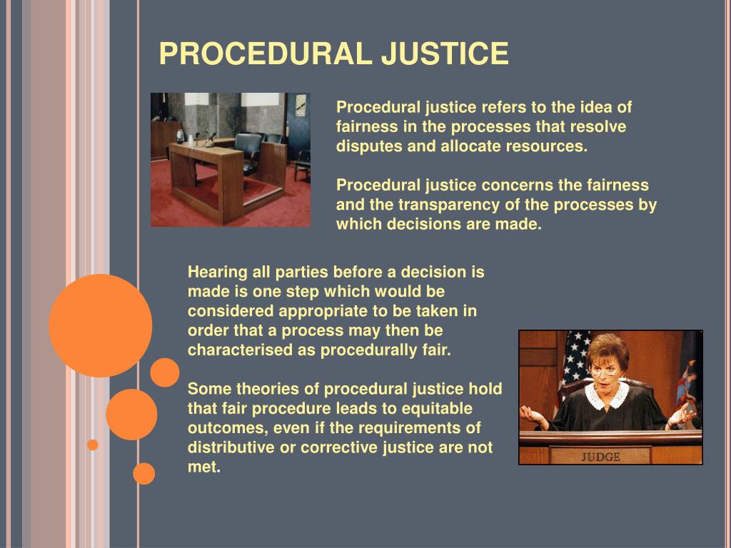 procedural justice example