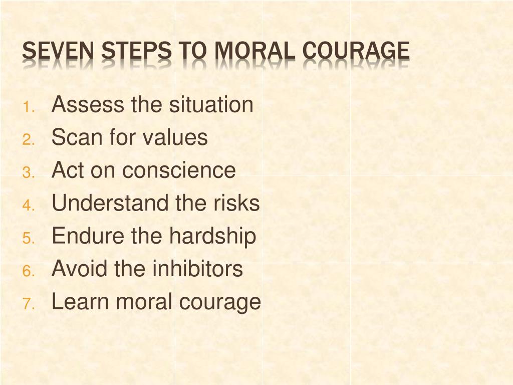 case study moral courage with a family disruption