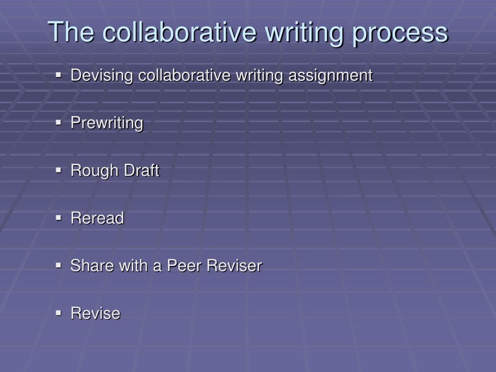 process collaborative writing