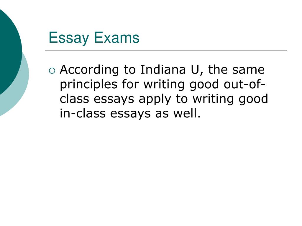 importance of exams essay