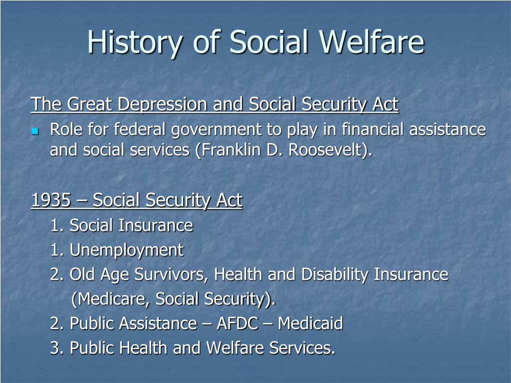 PPT SSE 110 Introduction To Social Welfare And Social Work 