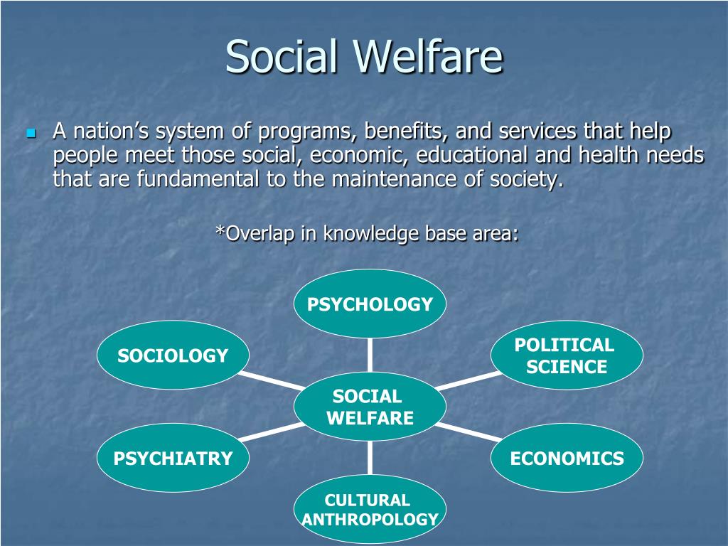 social welfare assignment