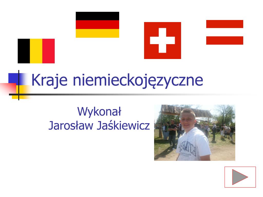 Kraje Niemieckojęzyczne I Ich Stolice PPT - Kraje niemieckojęzyczne PowerPoint Presentation, free download