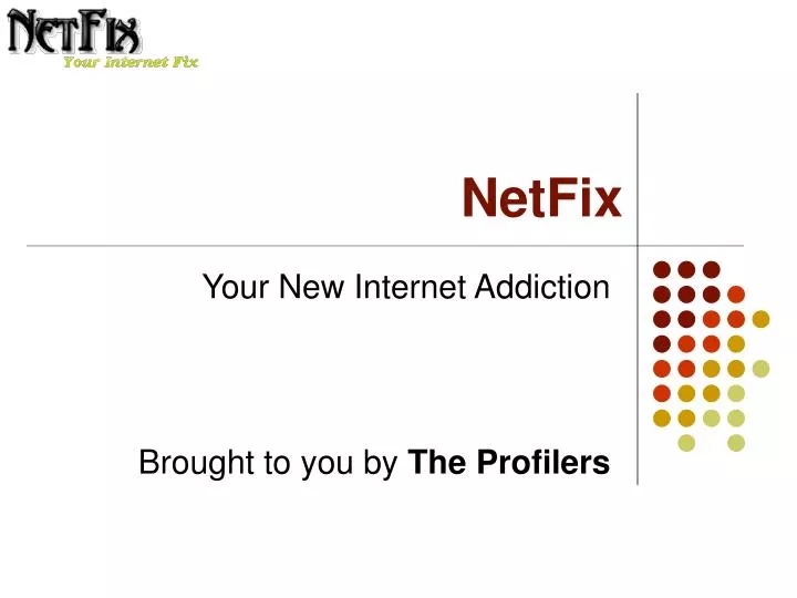 PPT - NetFix PowerPoint Presentation, free download - ID:1021294