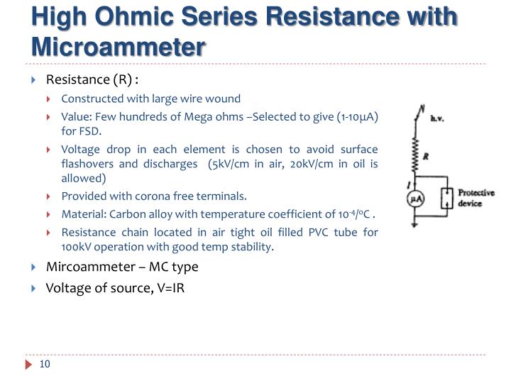 PPT - Measurement Of High Voltages & High Currents PowerPoint ...