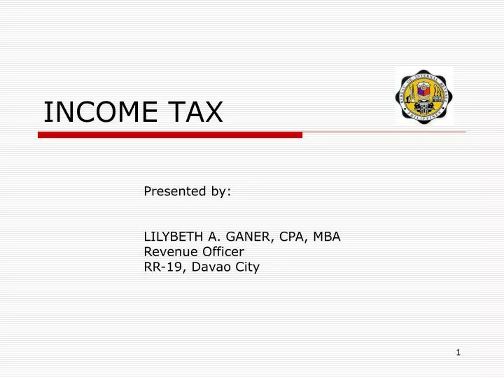 income tax n.